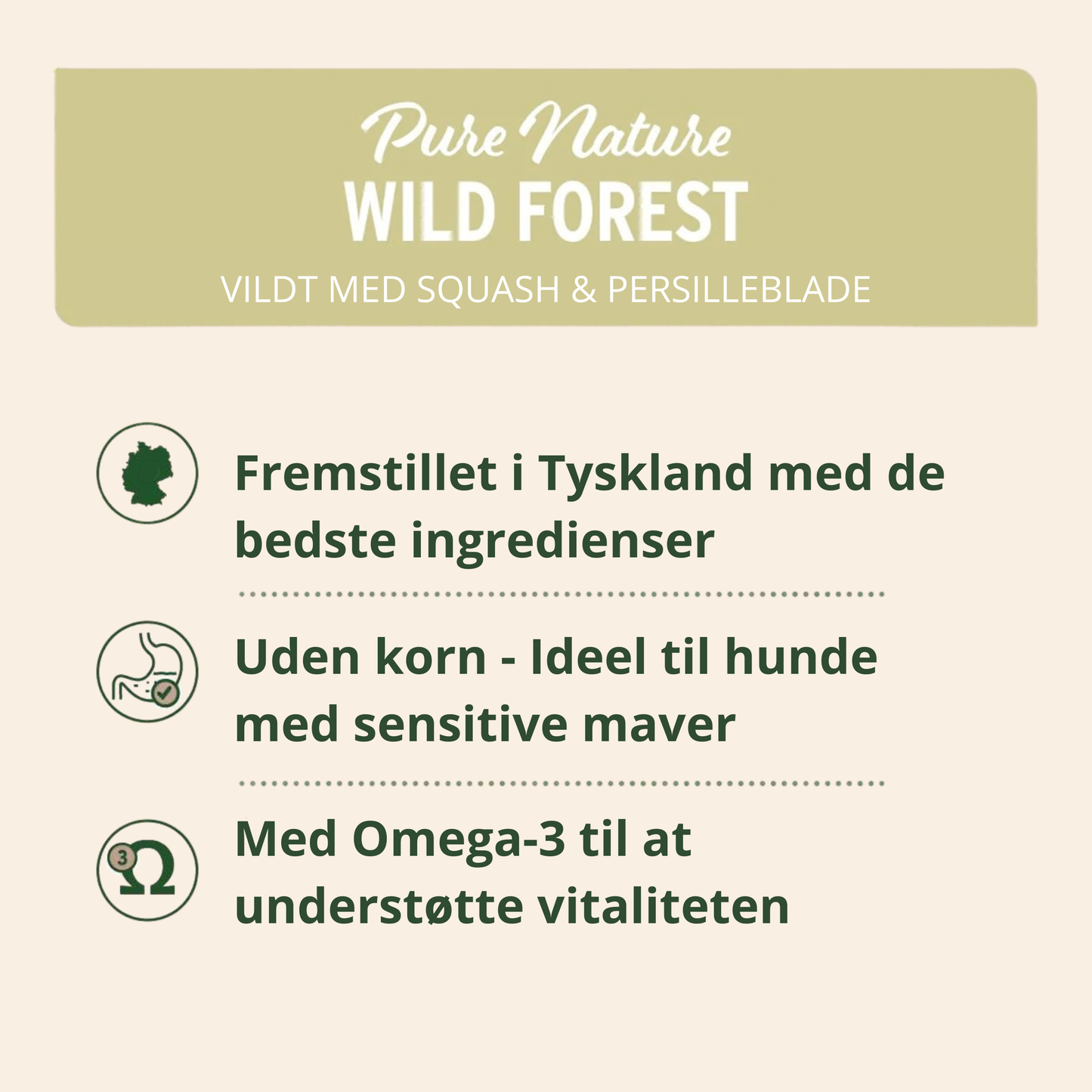 AniForte Vådfoder Wildforest (Vildt med zucchini) 400g