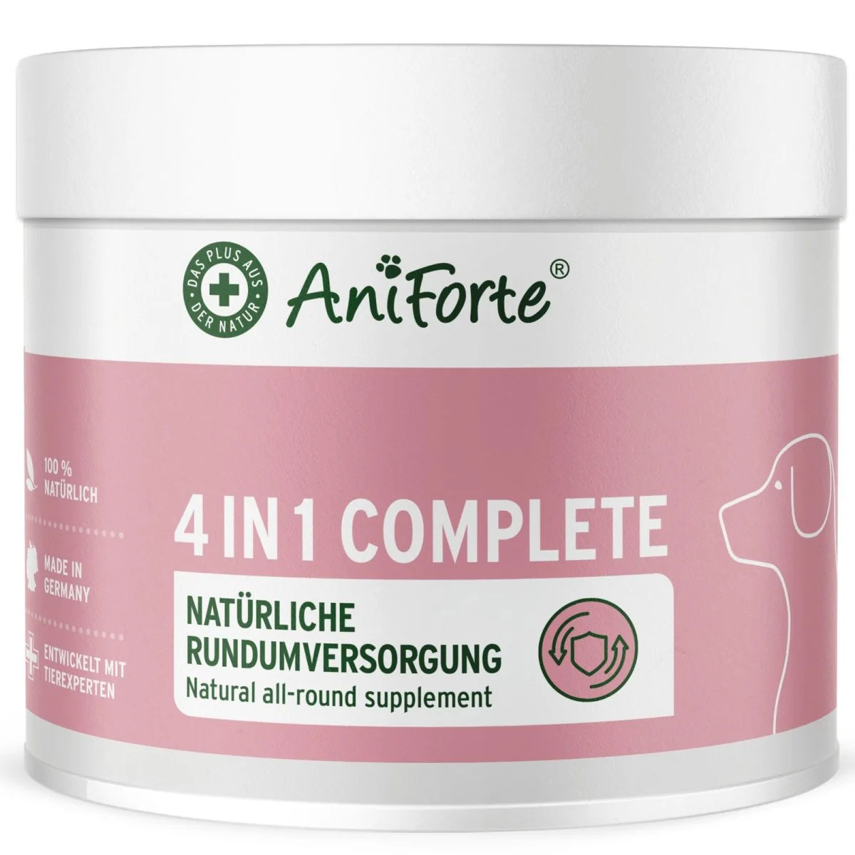 AniForte 4-i-1 Komplet Hund 250g