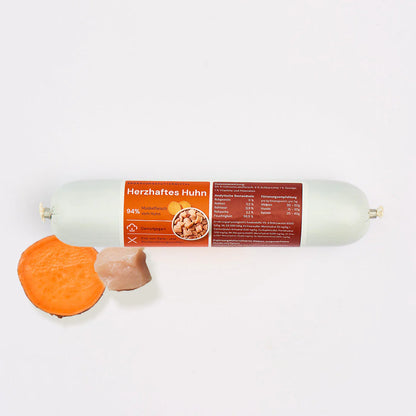 Haustierkost Træningspølse Kylling, 400g