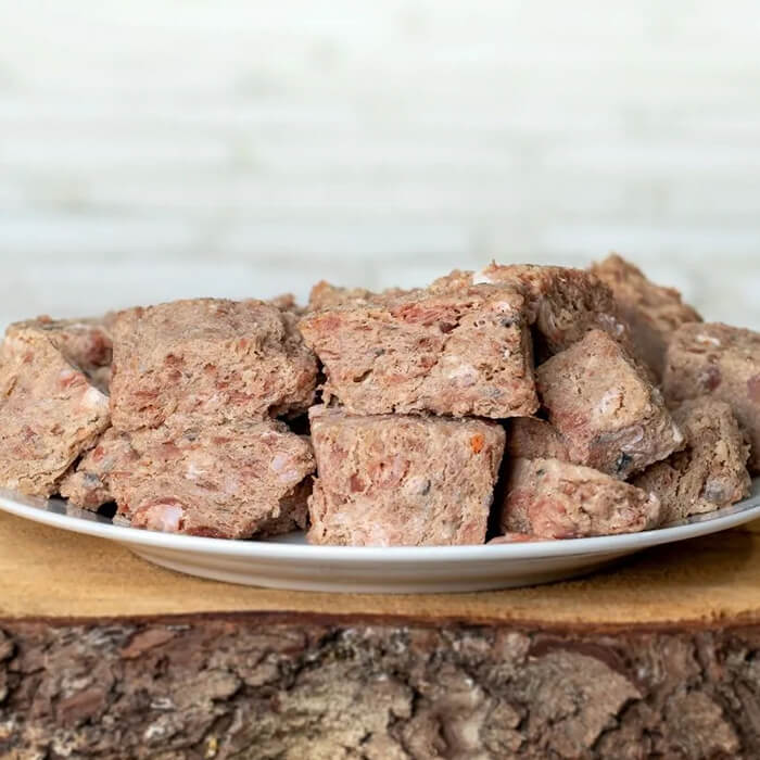 BARFGOLD Kylling & Laks Komplet Menu, frost 500g (Kat)