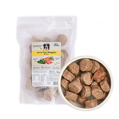 Haustierkost Kylling All in One Nuggets, frost 750g