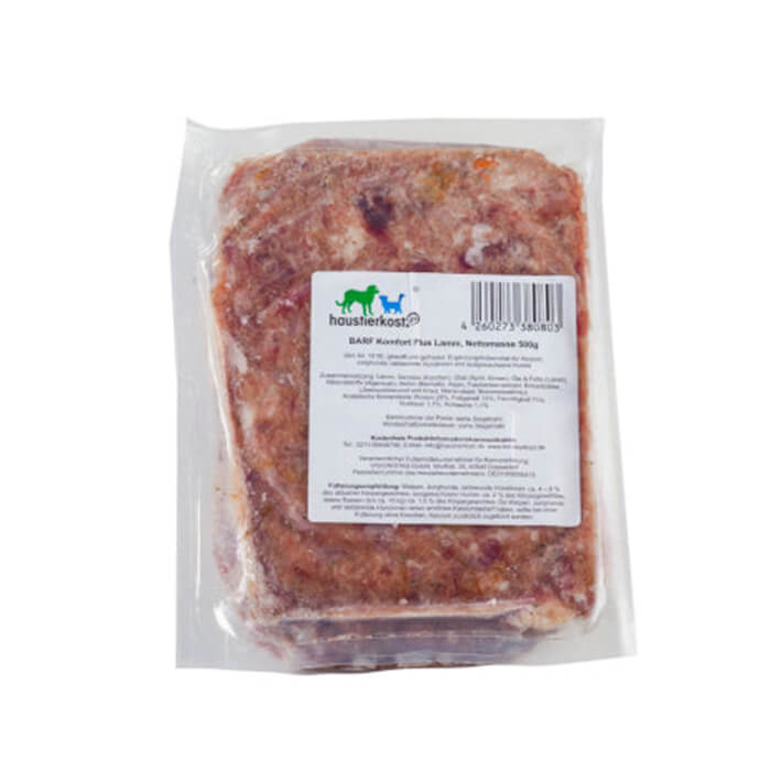 Haustierkost Lam Komfort Plus Menu, frost 500g