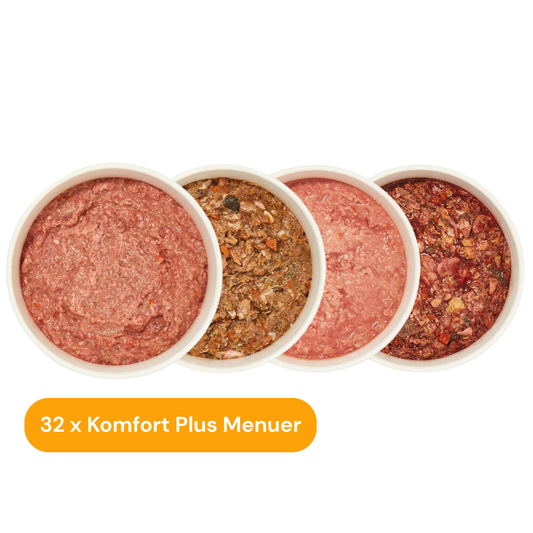 Haustierkost Komfort Plus - Kylling, Laks, Lam & Hest (Indhold 16 kg)