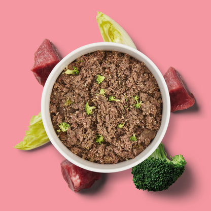 Nutriment Frisk Menu Okse med Cikorie & Broccoli‚ frost 400 g