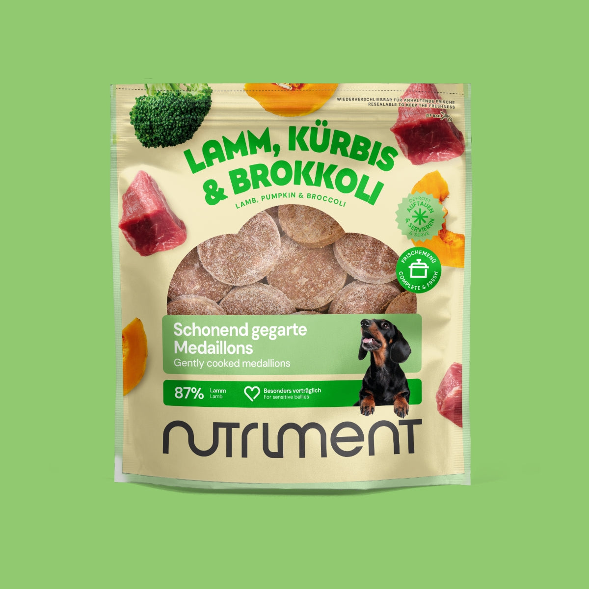 Pakke med Friskemenuer - Medaljoner (indhold 16 kg)