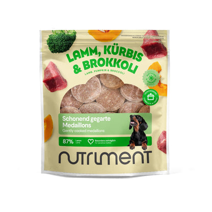 Nutriment Frisk Menu Medaljoner Lam med Græskar & Broccoli‚ frost 800 g