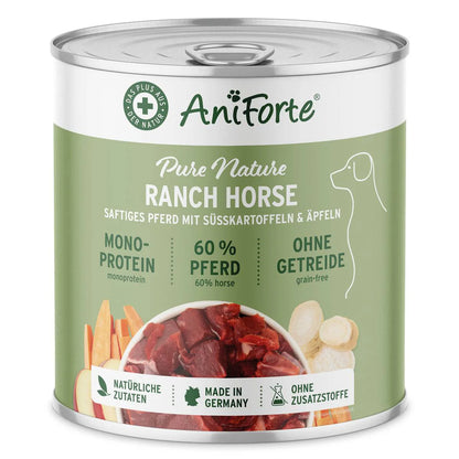 AniForte Vådfoder Ranch Hest (Hest med sød kartoffel & æble) 400g