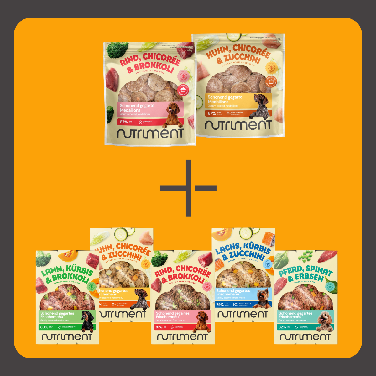 Nutriment Friskemenuer Prøvepakke - Spar 20%