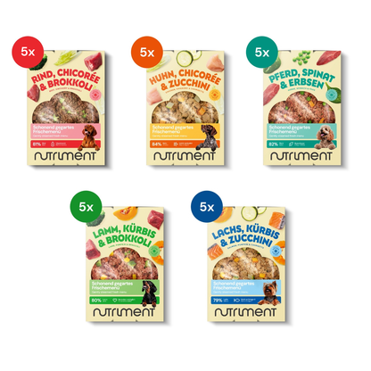 Pakke med friskemenuer - Blokvarer (indhold 10 kg)