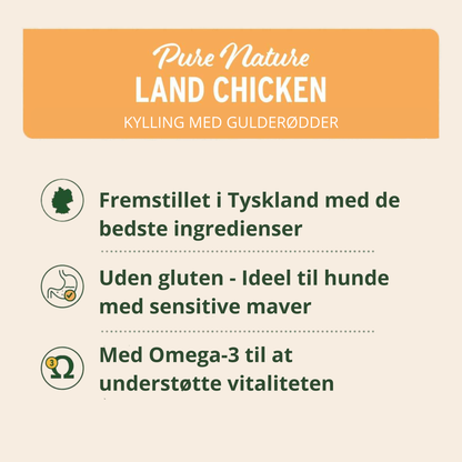 AniForte Vådfoder Land Kylling (Kylling med gulerødder) 400g