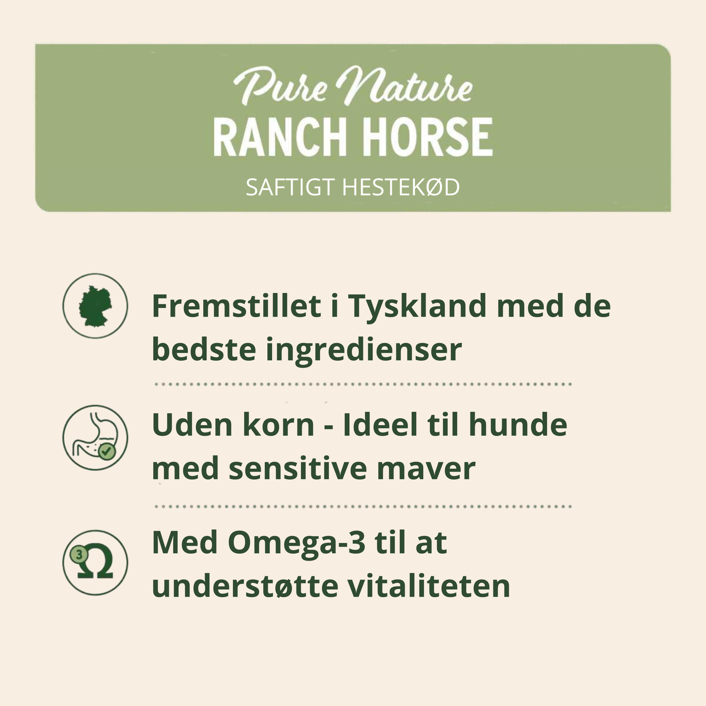 AniForte Vådfoder Ranch Hest (Hest med sød kartoffel & æble) 400g