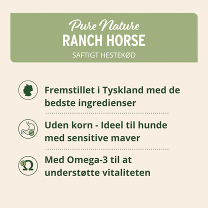 AniForte Vådfoder Ranch Hest (Hest med sød kartoffel & æble) 400g