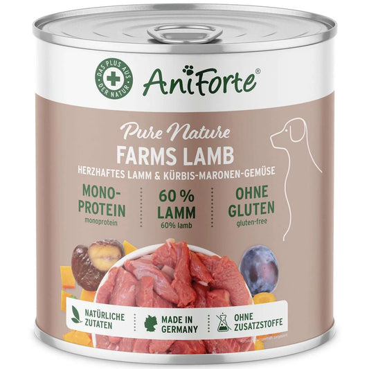 AniForte Vådfoder Farms Lam (Lam med græskar) 400g