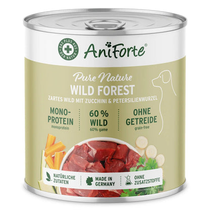 AniForte Vådfoder Wildforest (Vildt med zucchini) 400g